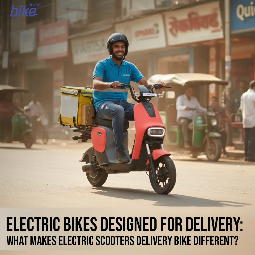 Electric motorcycles designed for delivery: what makes the electric scooter delivery bike different?